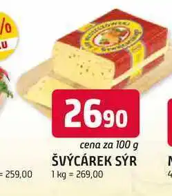 Trefa ŠVÝCÁREK SÝR nabídka