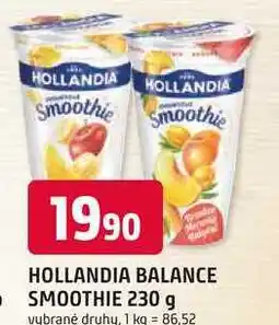Trefa HOLLANDIA BALANCE SMOOTHIE nabídka