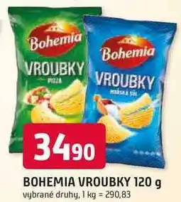 Trefa BOHEMIA VROUBKY 120 g vybrané druhy nabídka
