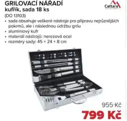 Auto Kelly Grilovací nářadí kufřík, sada nabídka