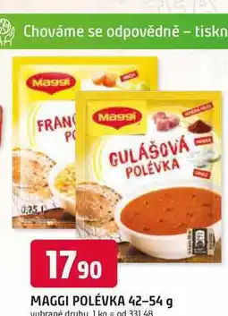 Trefa MAGGI POLÉVKA nabídka