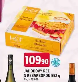 Trefa JAHODOVÝ ŘEZ S REBARBOROU nabídka