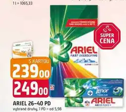 Trefa ARIEL kapsle na praní 26ks nabídka