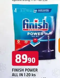 Trefa FINISH POWER ALL IN 120 ks nabídka