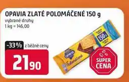 Trefa Opavia Zlaté Polomáčené sušenky 150g, vybrané druhy nabídka