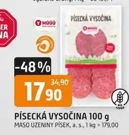 Trefa PÍSECKÁ VYSOČINA nabídka