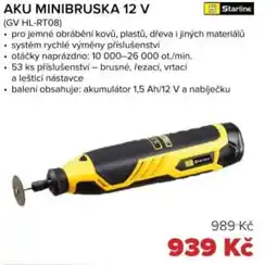 Auto Kelly Aku minibruska 12 V nabídka