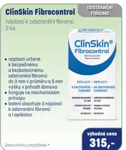 PharmaPoint ClinSkin Fibrocontrol nabídka