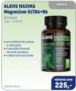 PharmaPoint ALAVIS MAXIMA Magnezium ULTRA+B6 nabídka