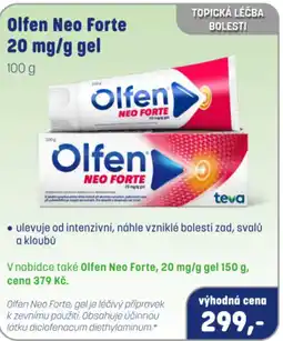 PharmaPoint Olfen Neo Forte 20 mg/g gel nabídka