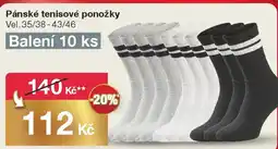 Woolworth Pánské tenisové ponožky nabídka