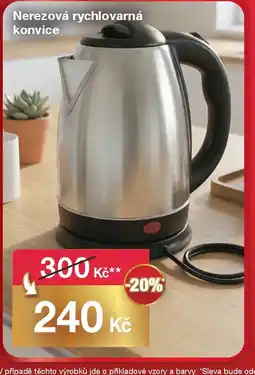 Woolworth Nerezová rychlovarná konvice nabídka