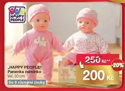 Woolworth HAPPY PEOPLE" Panenka miminko nabídka
