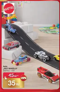 Woolworth Auto ,,HOT WHEELS nabídka