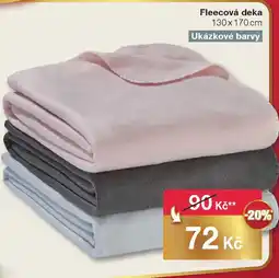 Woolworth Fleecová deka nabídka
