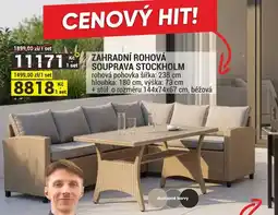 Merkury Market Zahradní rohová souprava stockholm nabídka
