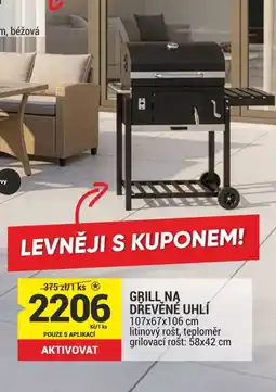 Merkury Market Grill na dřevěné uhlí nabídka