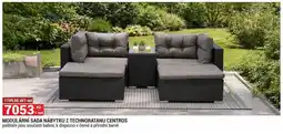 Merkury Market Modulární sada nábytku z technoratanu centros nabídka