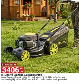 Merkury Market Benzínová sekačka Gardyer MP450 nabídka