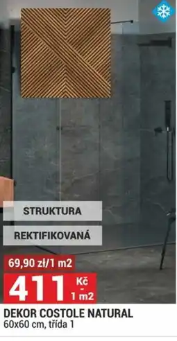 Merkury Market Dekor costole natural nabídka