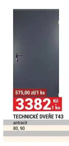 Merkury Market Technické dveře T43 nabídka