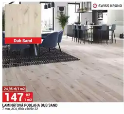 Merkury Market Laminátová podlaha dub sand nabídka
