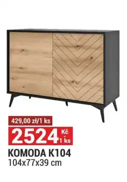 Merkury Market Komoda K104 nabídka