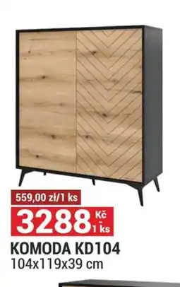 Merkury Market Komoda KD104 nabídka