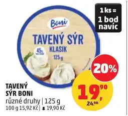 Penny Market Tavený sýr boni nabídka