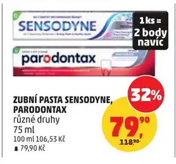 Penny Market Zubní pasta sensodyne, parodontax nabídka