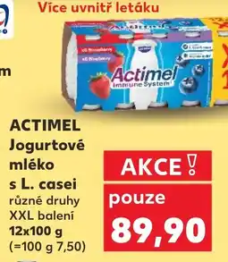 Kaufland ACTIMEL Jogurtové mléko s L. casei nabídka
