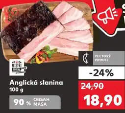 Kaufland Anglická slanina nabídka