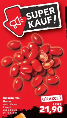 Kaufland Rajčata mini Roma nabídka