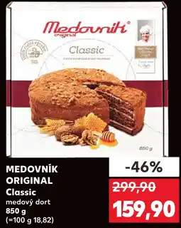 Kaufland MEDOVNÍK ORIGINAL Classic medový dort nabídka