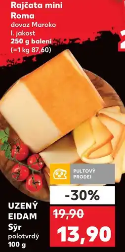 Kaufland UZENÝ EIDAM Sýr nabídka