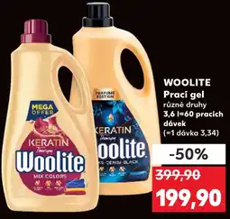 Kaufland WOOLITE Prací gel nabídka
