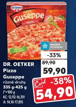 Kaufland DR. OETKER Pizza Guseppe nabídka
