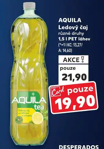 Kaufland AQUILA Ledový čaj nabídka