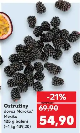 Kaufland Ostružiny nabídka