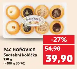 Kaufland PAC HOŘOVICE Svatební koláčky nabídka