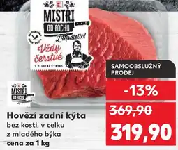 Kaufland Hovězí zadní kýta nabídka