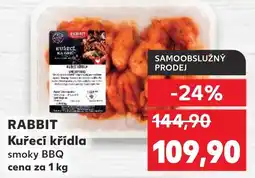 Kaufland RABBIT Kuřecí křídla nabídka