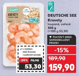 Kaufland DEUTSCHE SEE Krevety nabídka