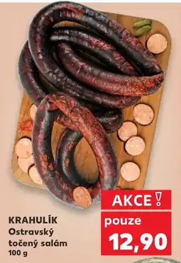 Kaufland KRAHULIK Ostravský točený salám nabídka