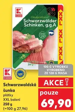 Kaufland Schwarzwaldská šunka nabídka