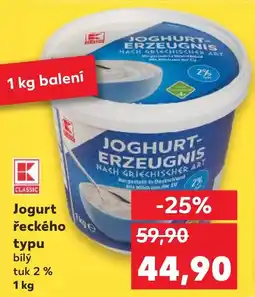 Kaufland Jogurt řeckého typu bílý nabídka