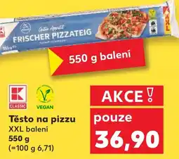 Kaufland Těsto na pizzu nabídka