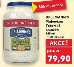 Kaufland HELLMANN'S Majonéza/ Tatarská omáčka nabídka
