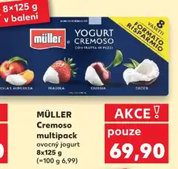 Kaufland MÜLLER Cremoso multipack nabídka