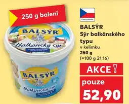 Kaufland BALSÝR Sýr balkánského typu nabídka